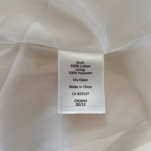 Talbots Yellow Floral Rose Print Dress Jacquard Pleated 100% Cotton Size 14WP - Picture 14 of 16